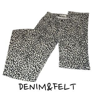 Fidelity Denim Leopard Print Jeans | NEW/NWOT!!🖤